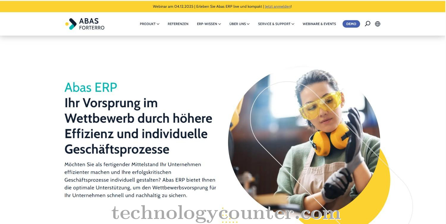 abas ERP Screenshots