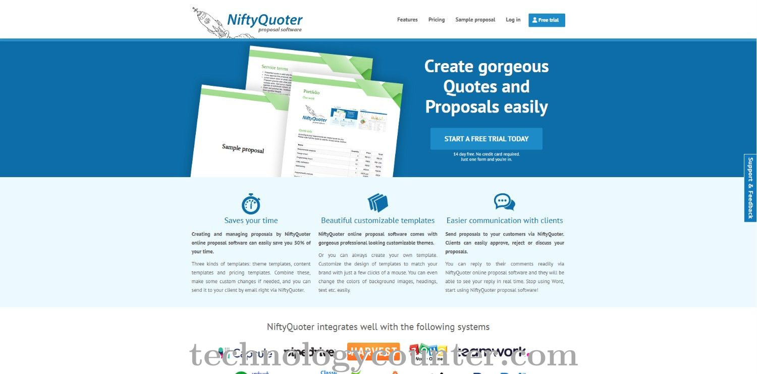 NiftyQuoter Screenshots