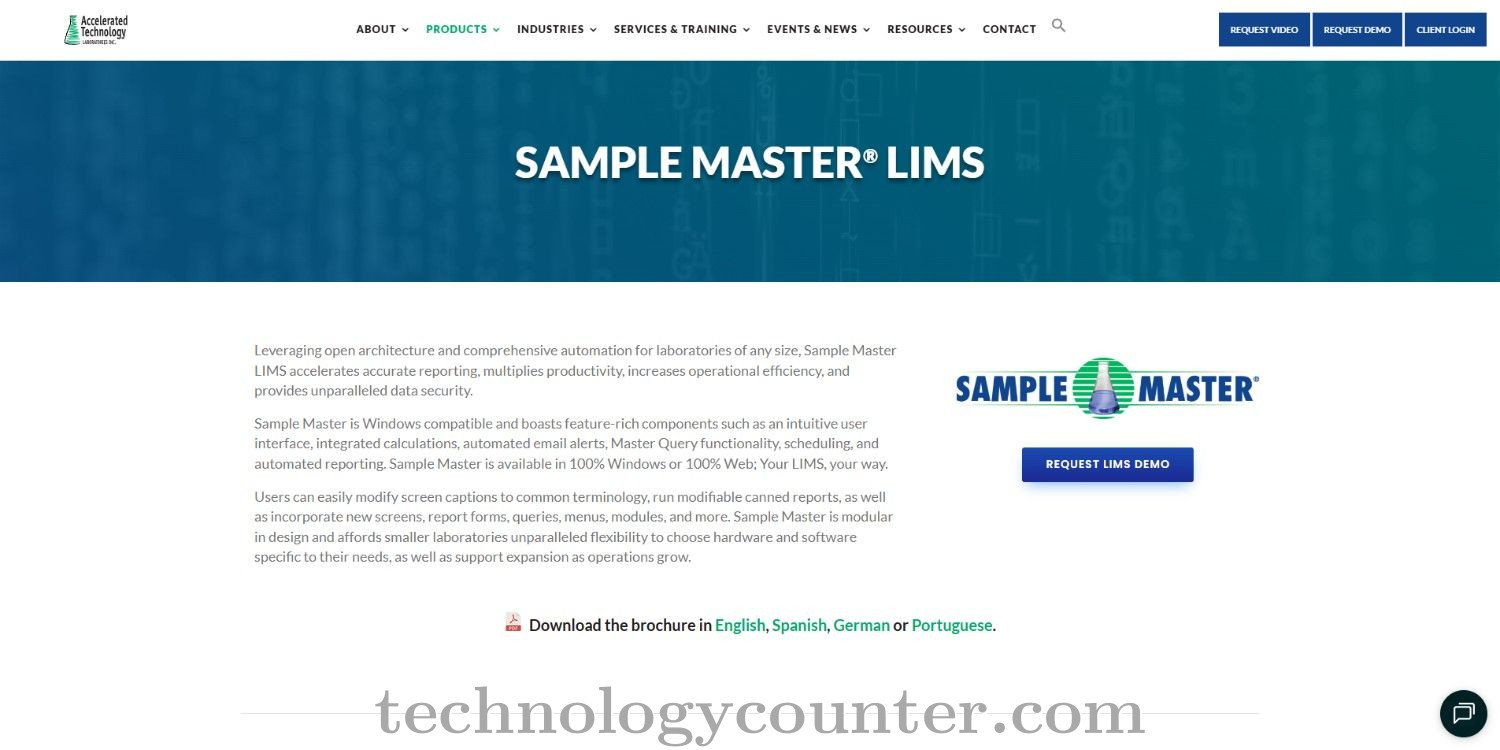 Sample Master Screenshots