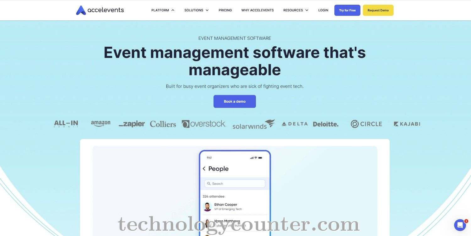 Accelevents Screenshots