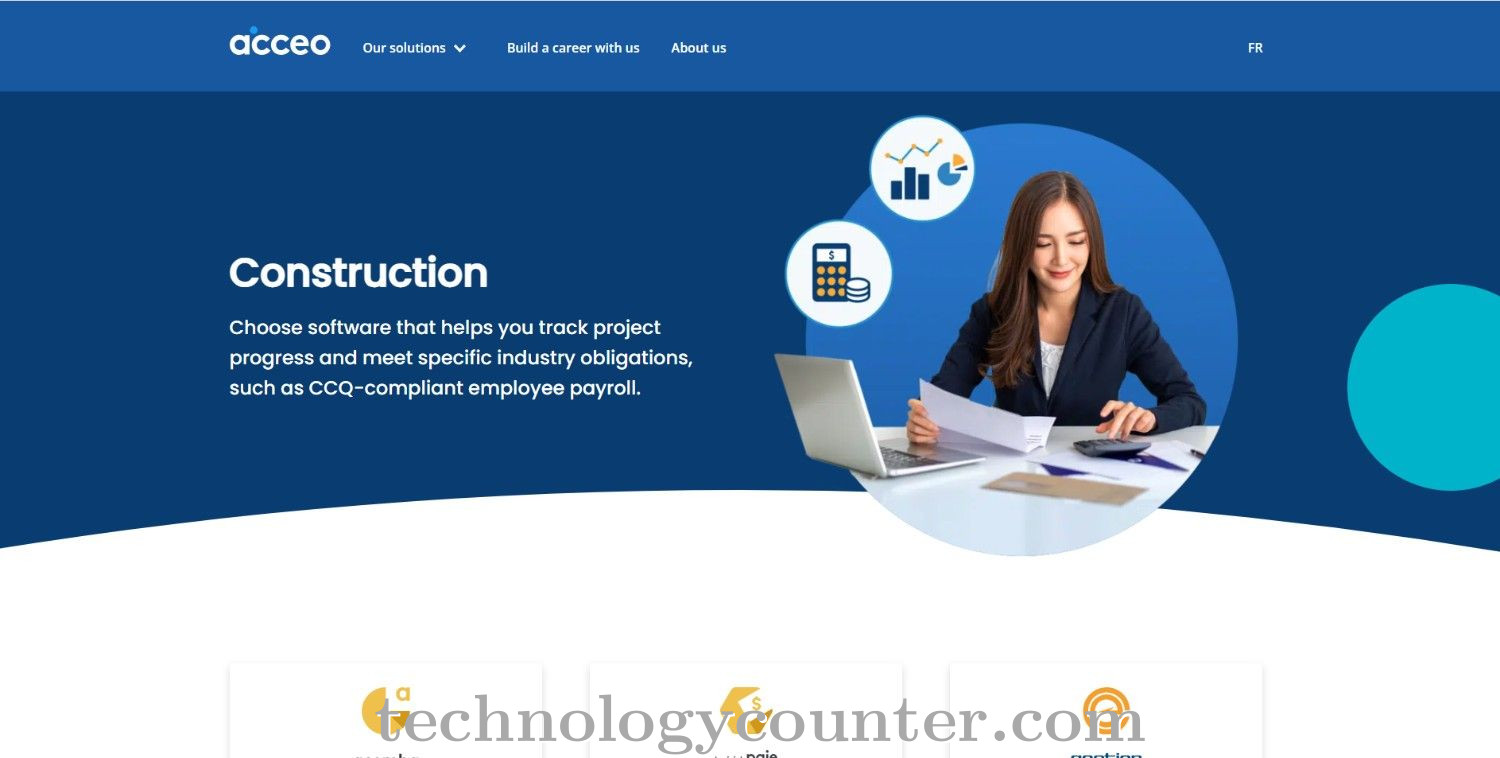ACCEO Construction Payroll Screenshots