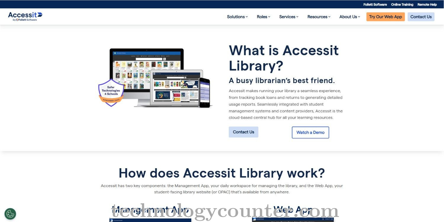 Accessit Library Screenshots