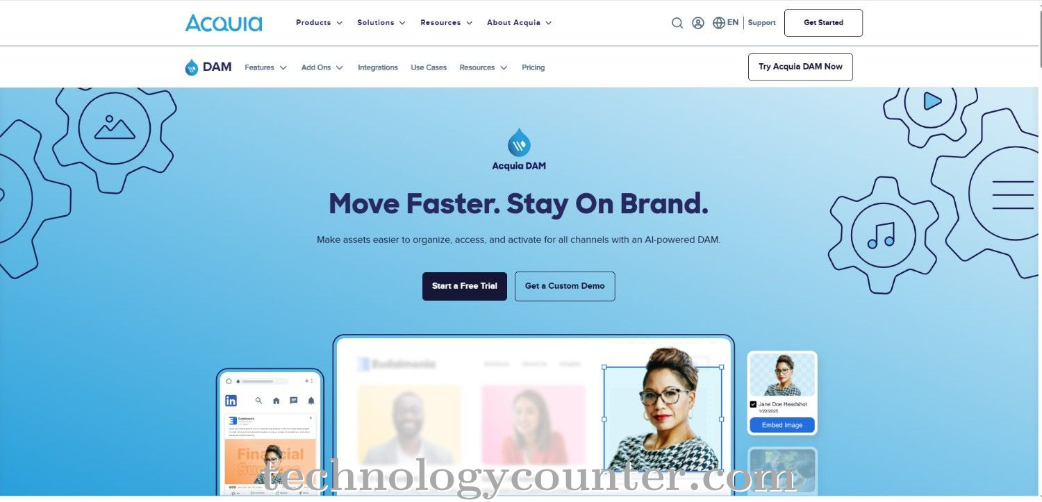 Acquia DAM Screenshots