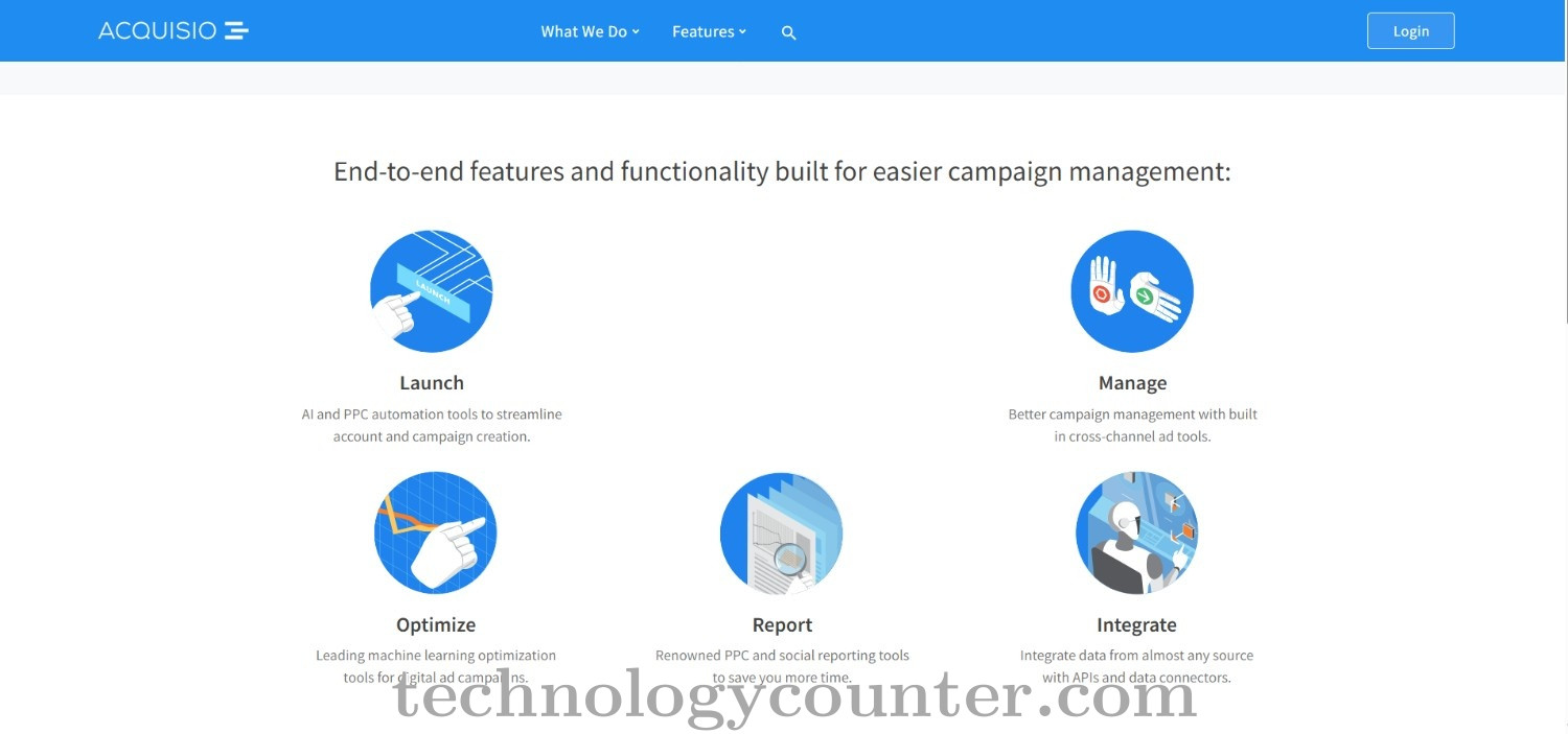 Acquisio Screenshots