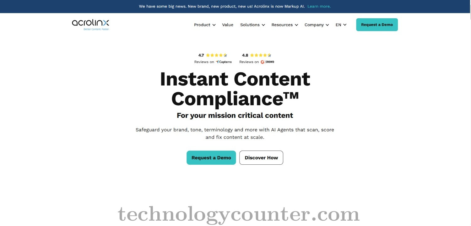 Acrolinx Screenshots