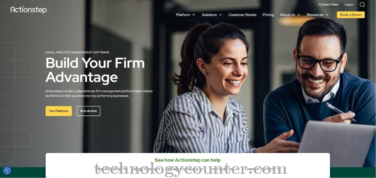 Actionstep Screenshots