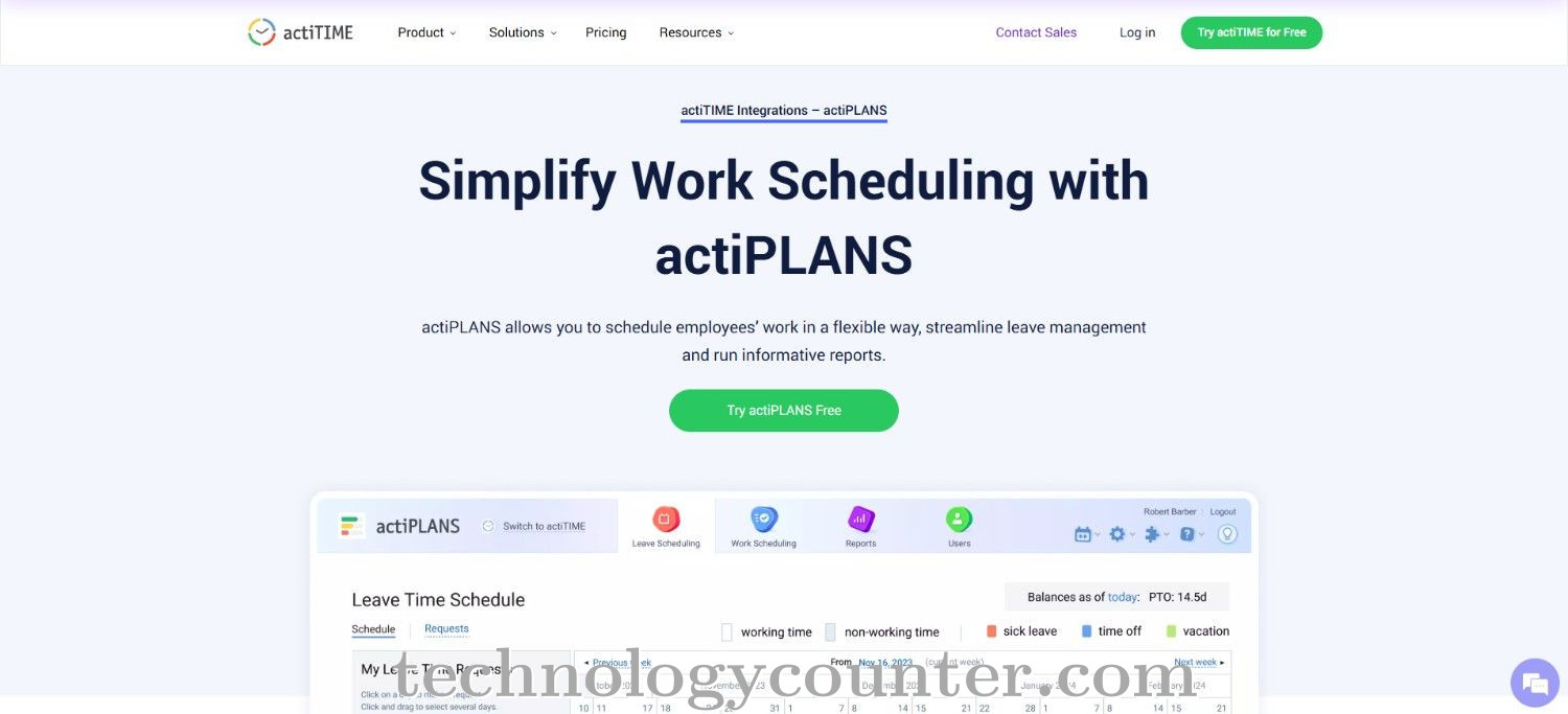 actiPLANS Screenshots