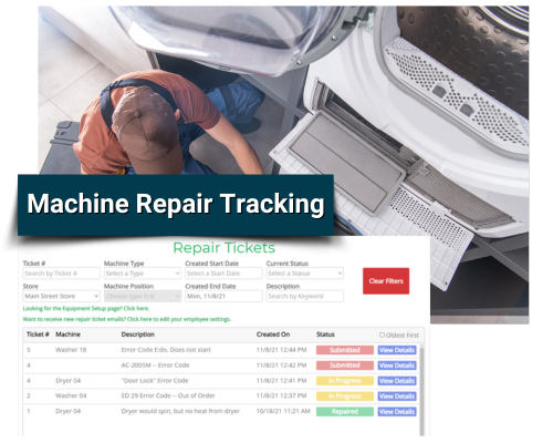 Wash Dry Fold POS Screenshots