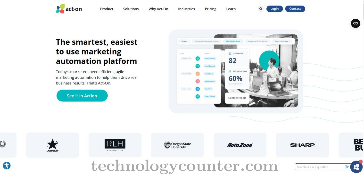 Act-On Marketing Screenshots