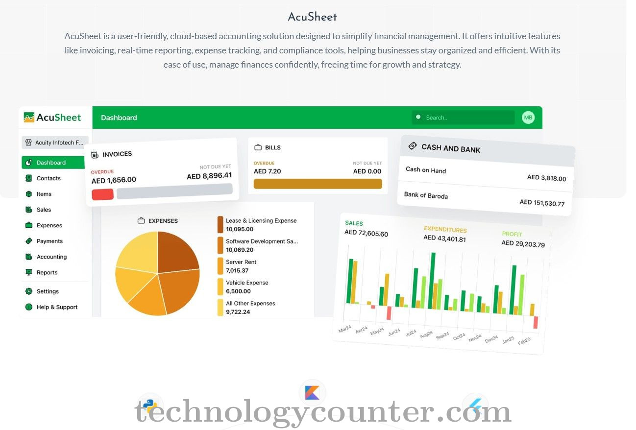 AcuSheet Screenshots