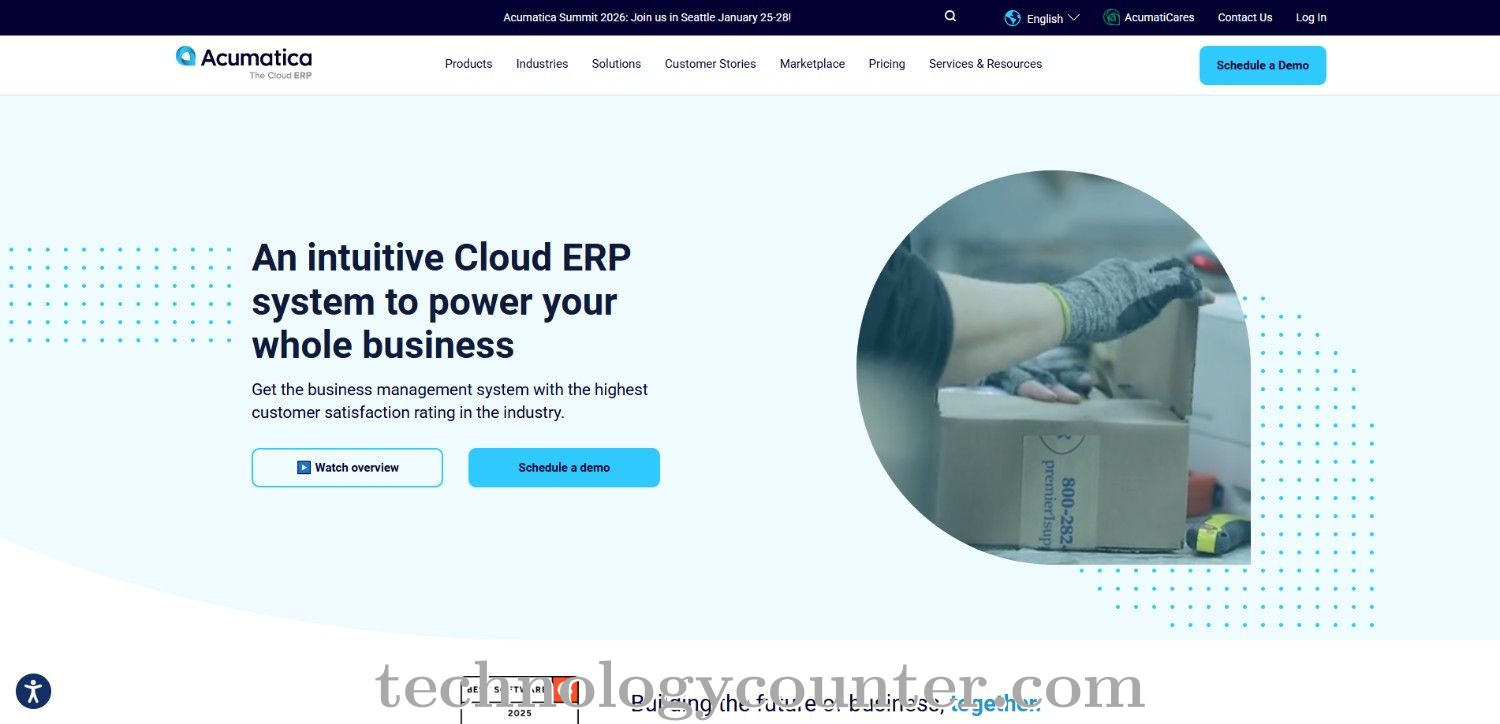 Acumatica Cloud ERP Screenshots