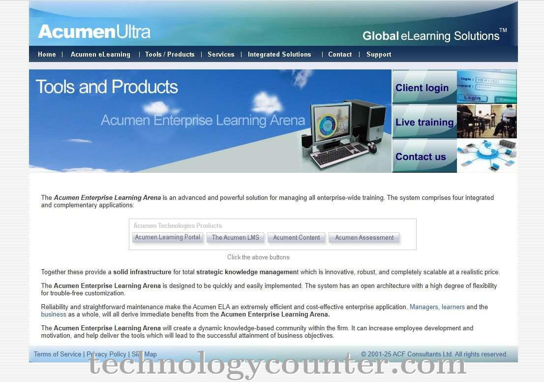 Acumen Screenshots