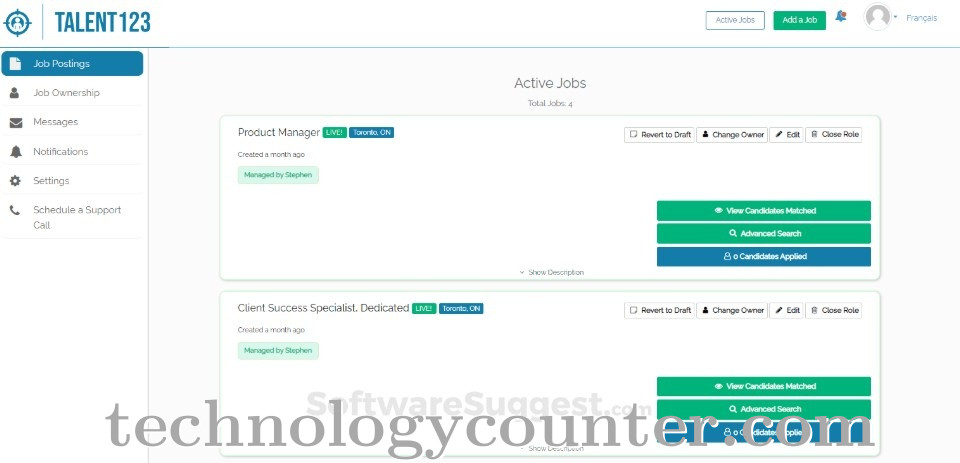 JobOffer.com Screenshots