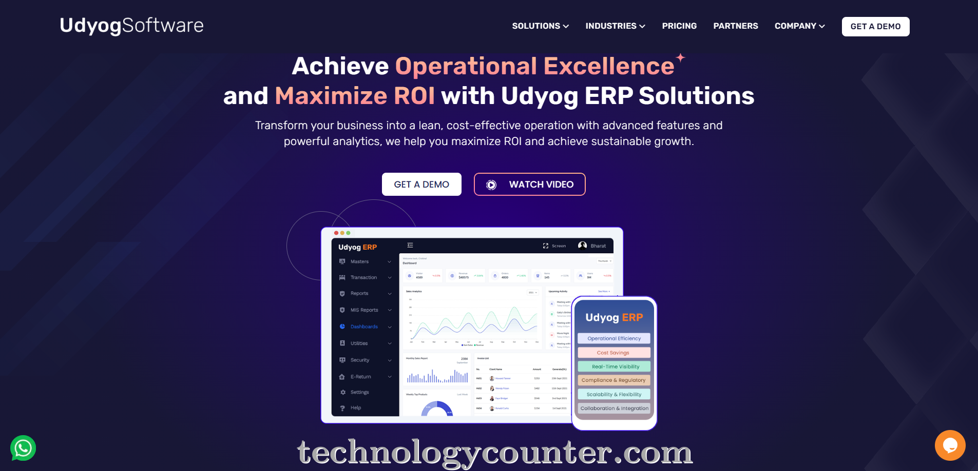 Udyog Accounting Screenshots