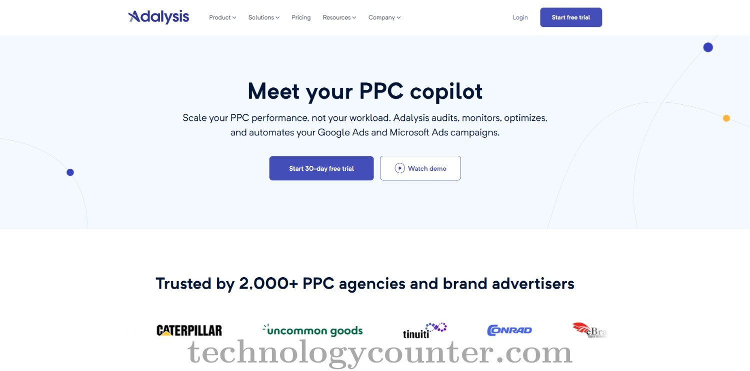 Adalysis Screenshots