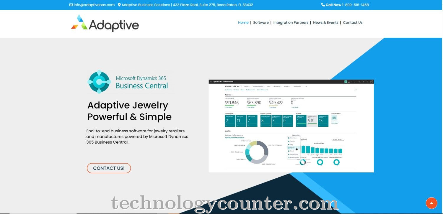Adaptive Jewelry ERP Screenshots