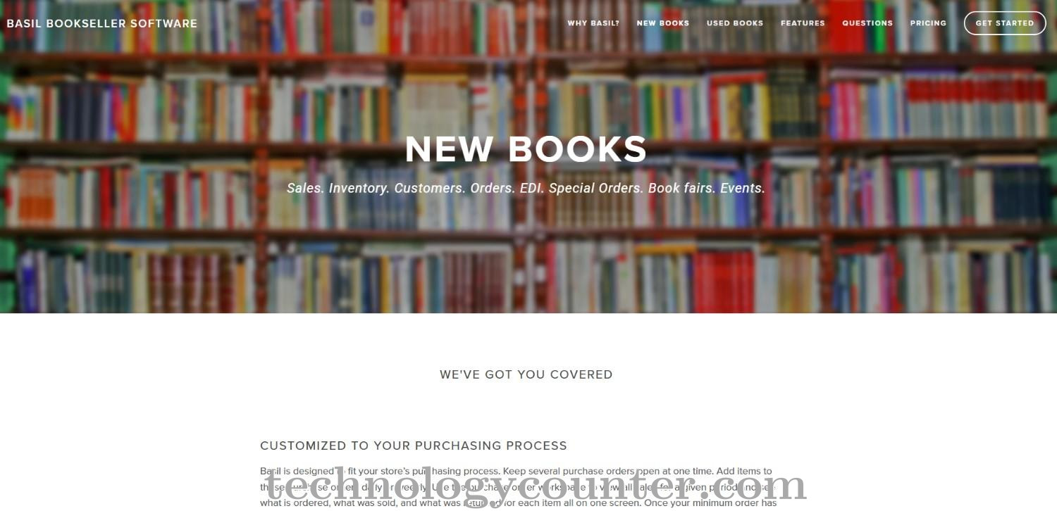 Basil Bookseller Screenshots
