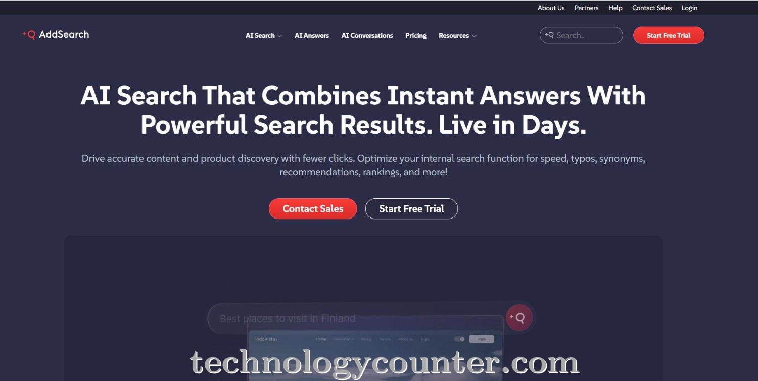 AddSearch Screenshots