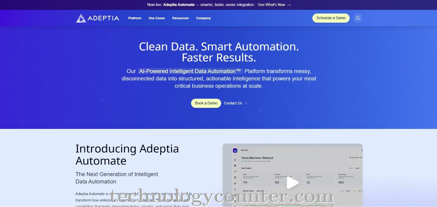 Adeptia Connect Screenshots