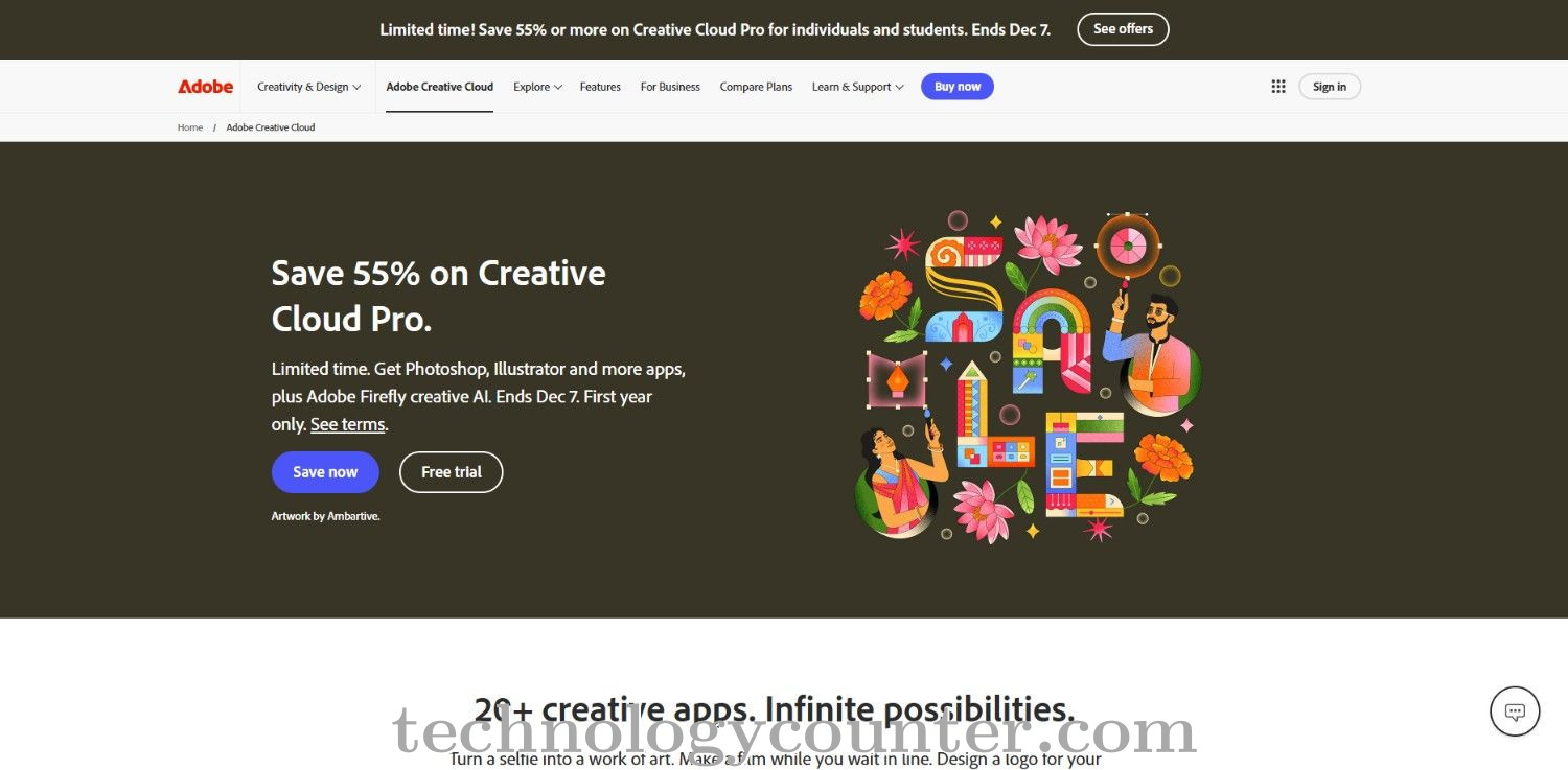 Adobe Creative Cloud Screenshots