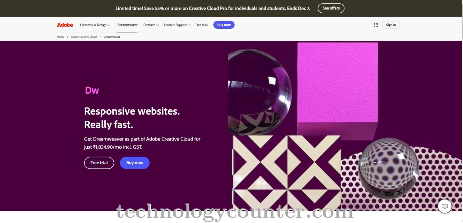 Adobe Dreamweaver Screenshots