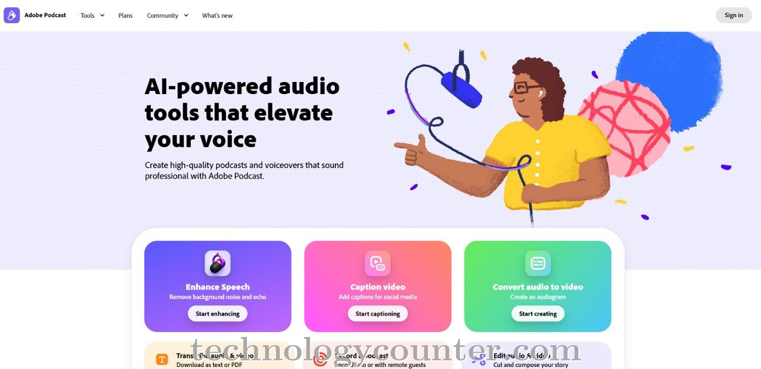 Adobe PodCast Screenshots