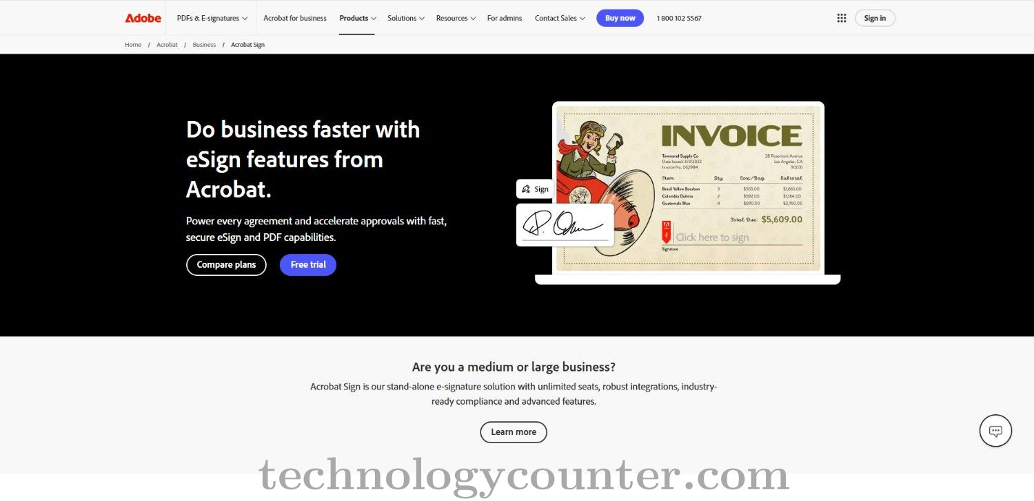Adobe Sign Screenshots