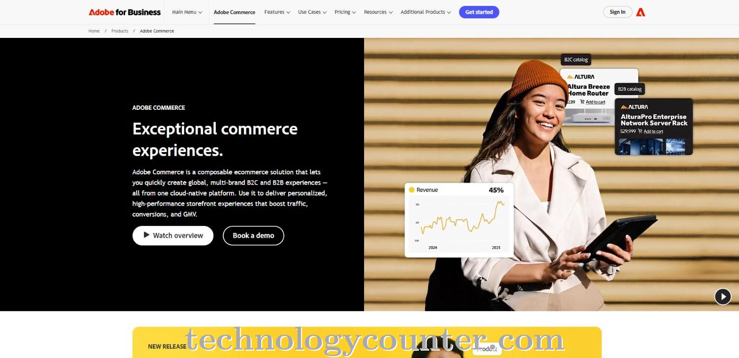 Adobe Commerce Screenshots
