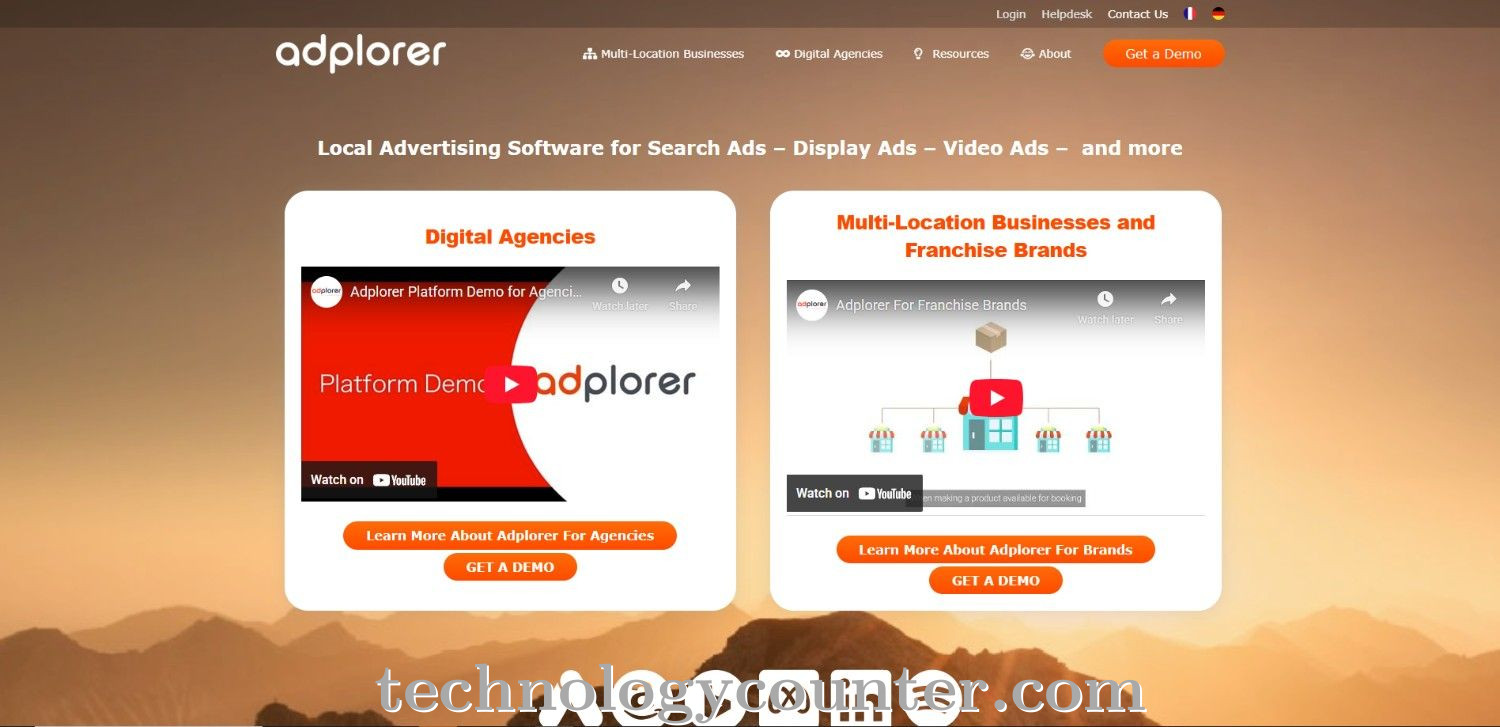 Adplorer Screenshots