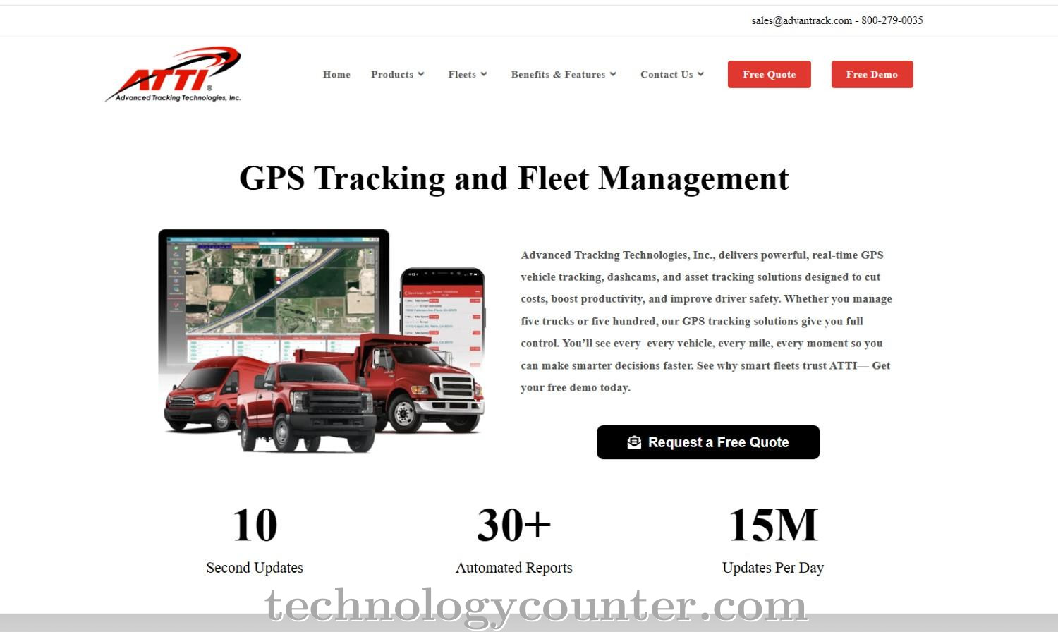 ATTI GPS Screenshots