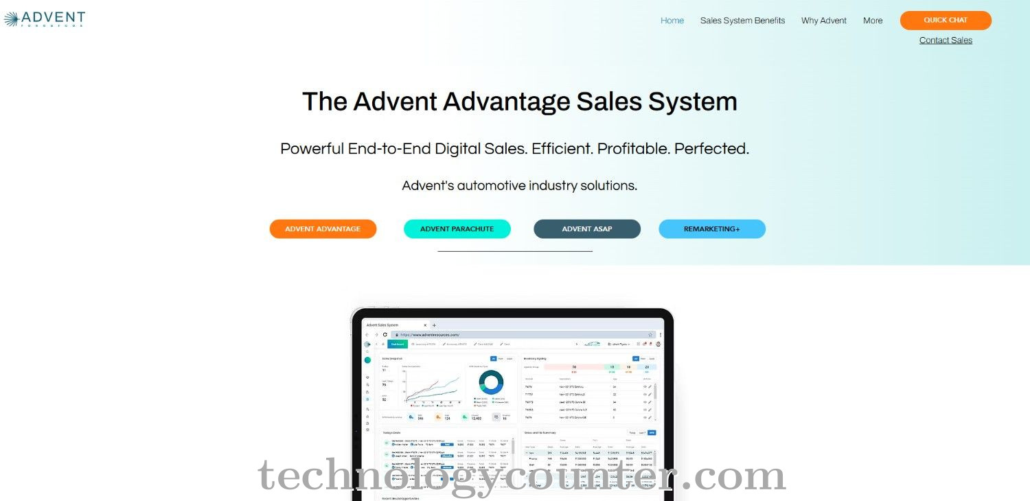 Advent DMS Screenshots