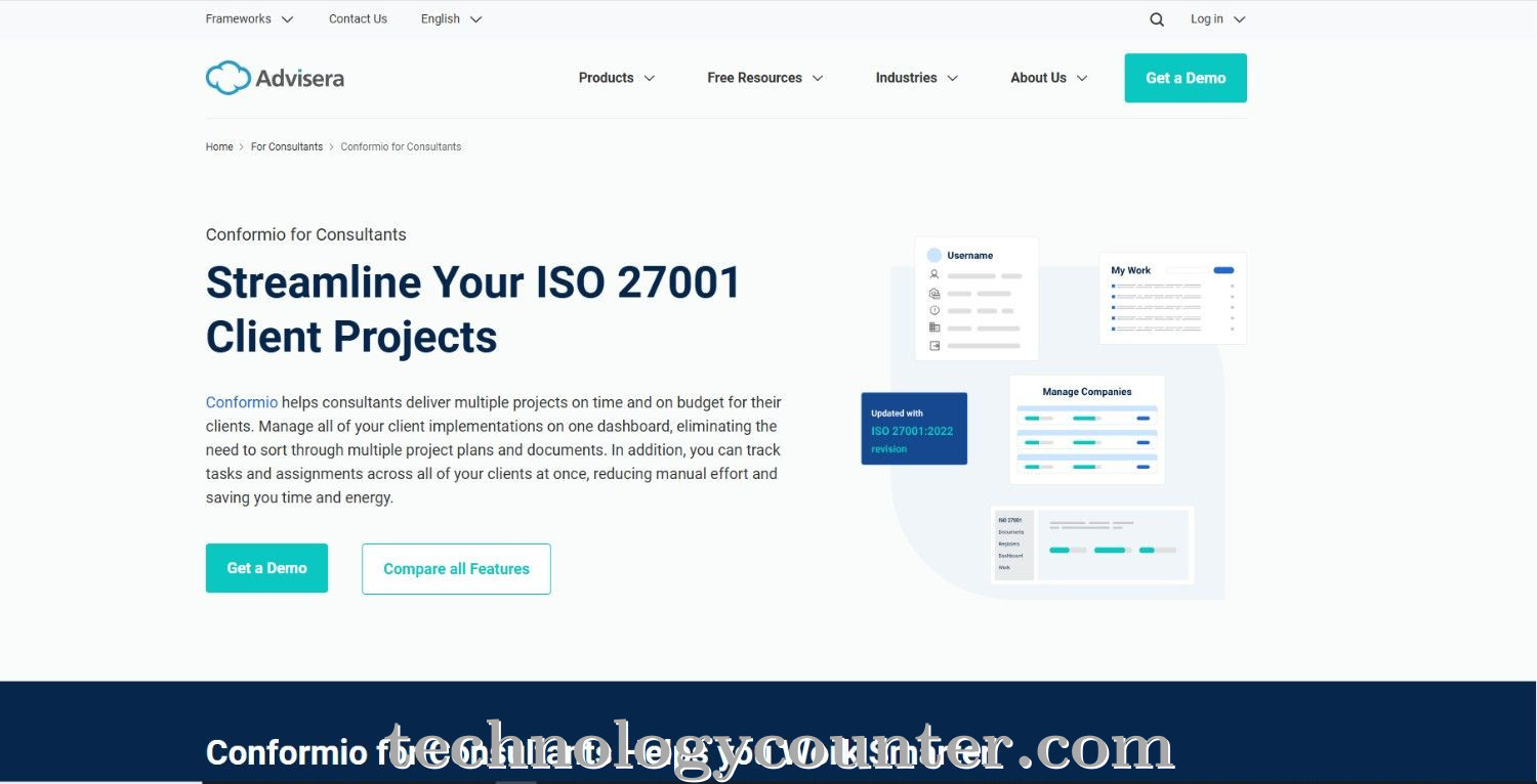 Conformio Screenshots
