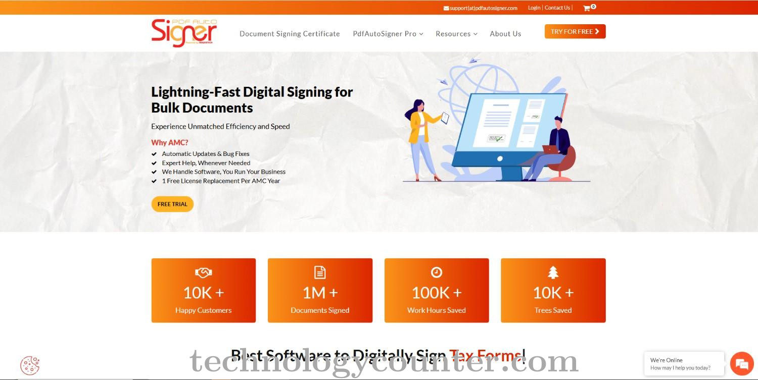 PDF Auto Signer Screenshots