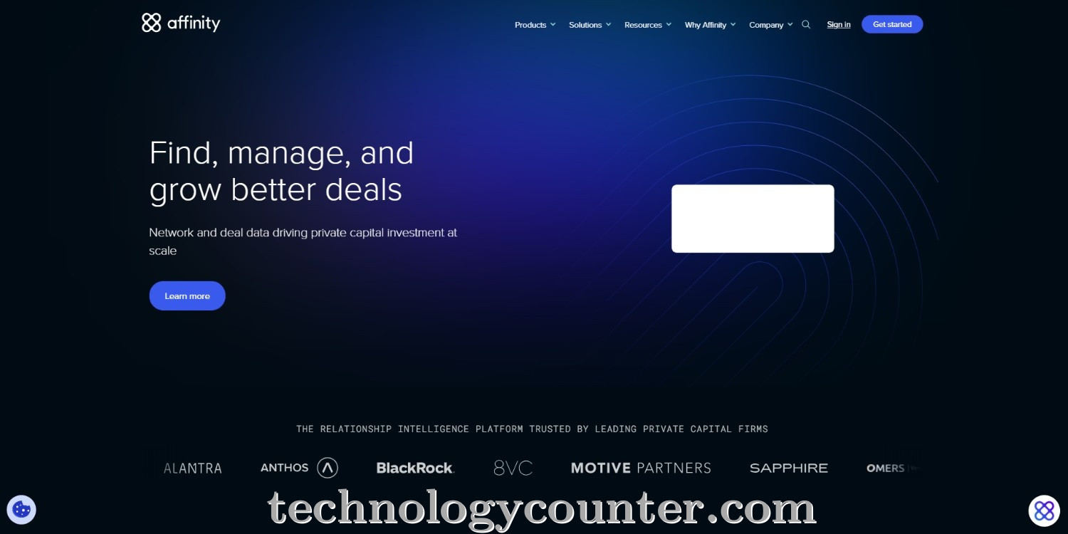 Affinity.co Screenshots