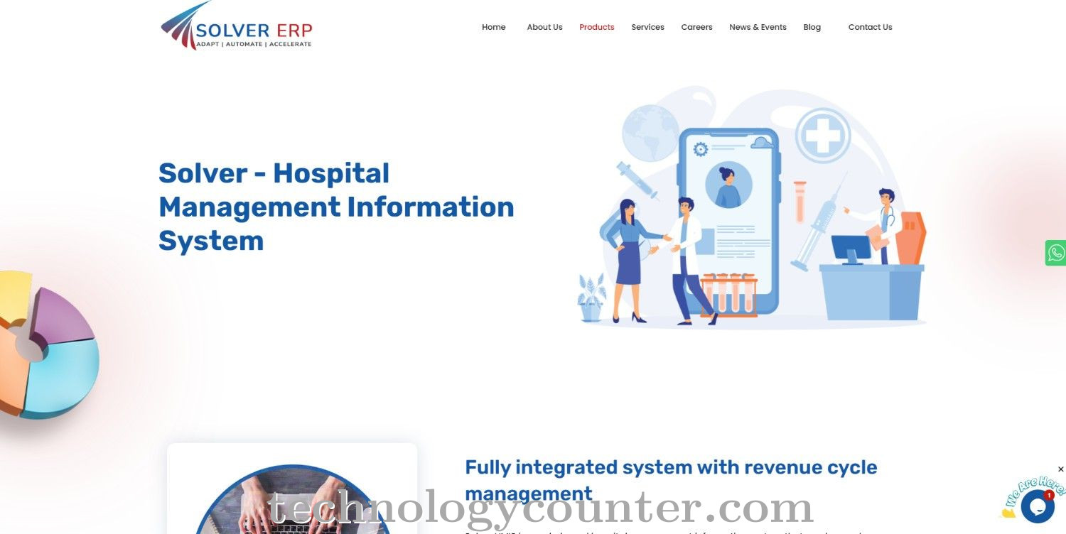 Solver - Hospital Management Information System Screenshots