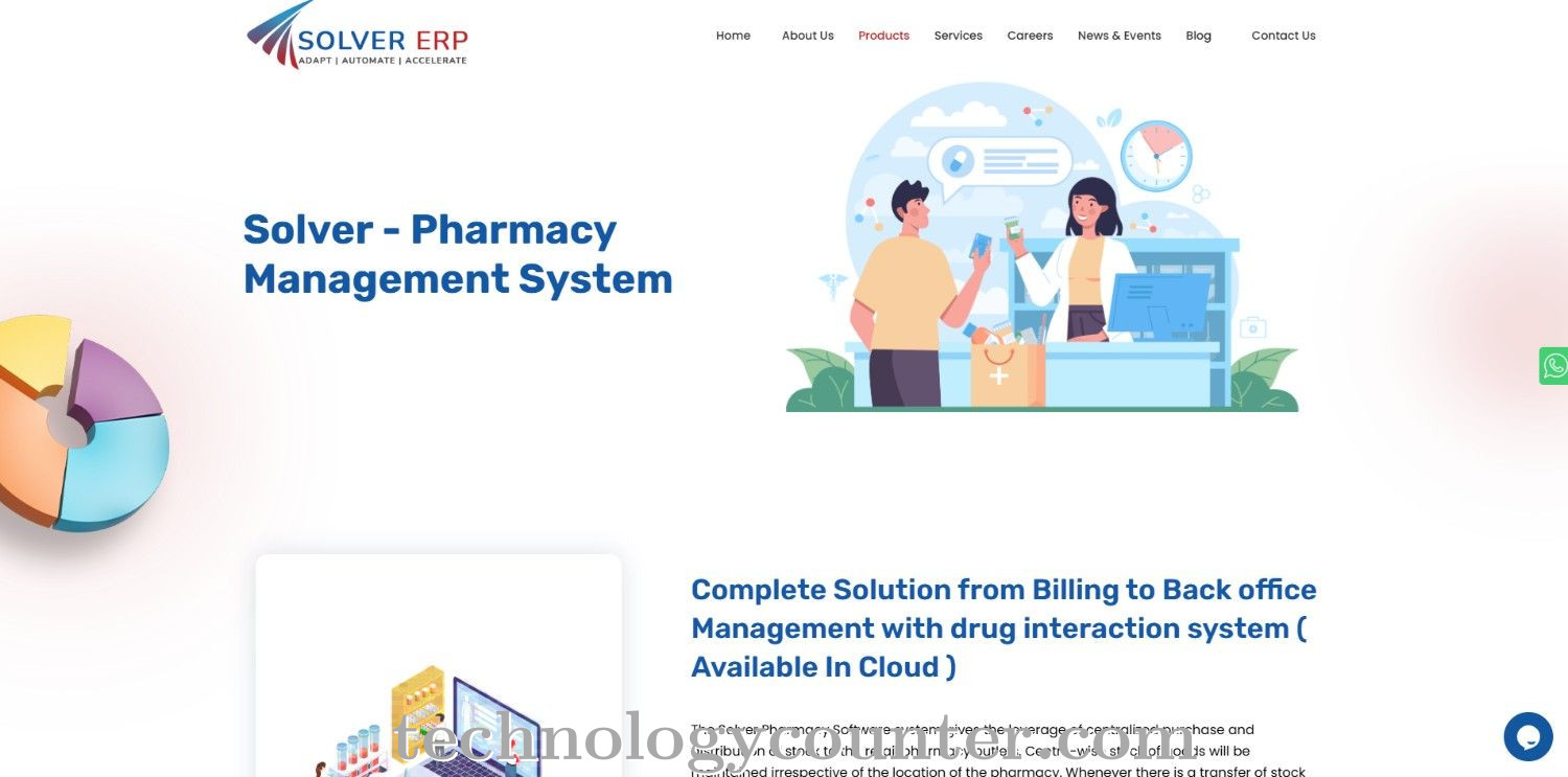 Solver Pharmacy Software Screenshots