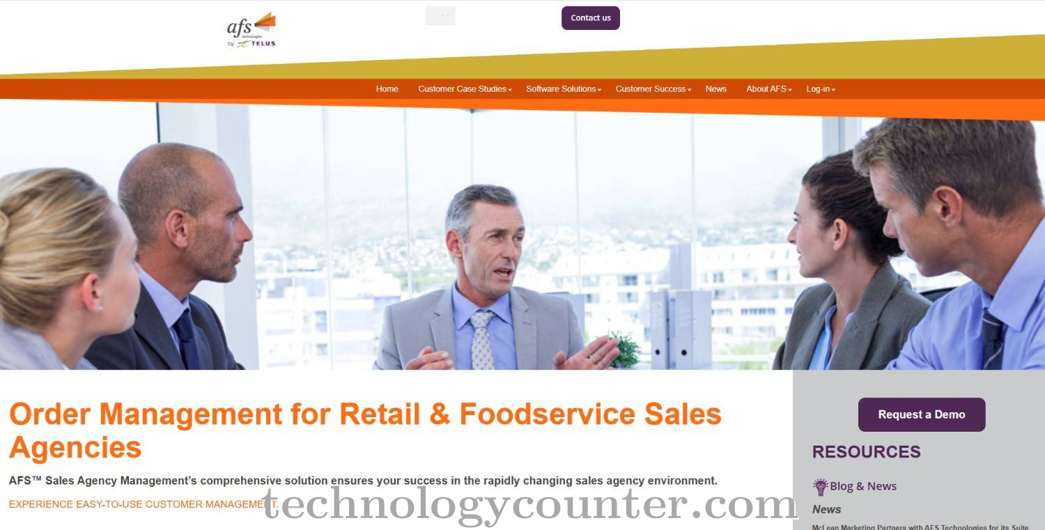AFS Order Management System Screenshots