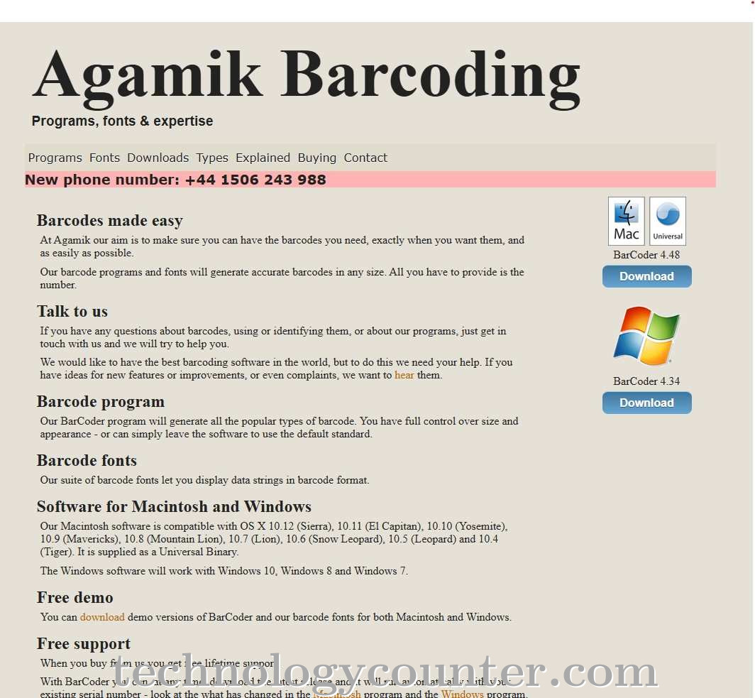 Agamik Barcoder Screenshots