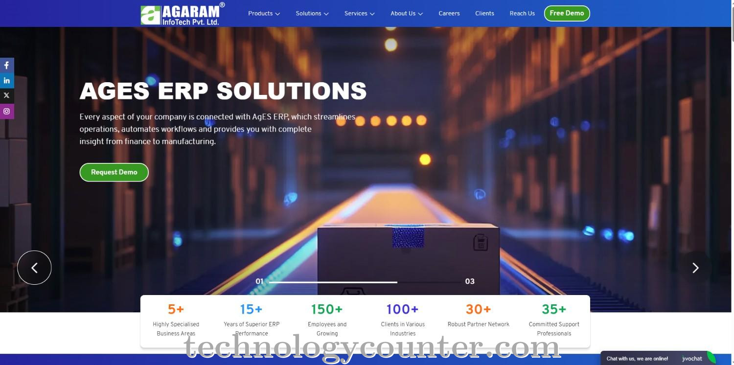 AgES Logistics Screenshots