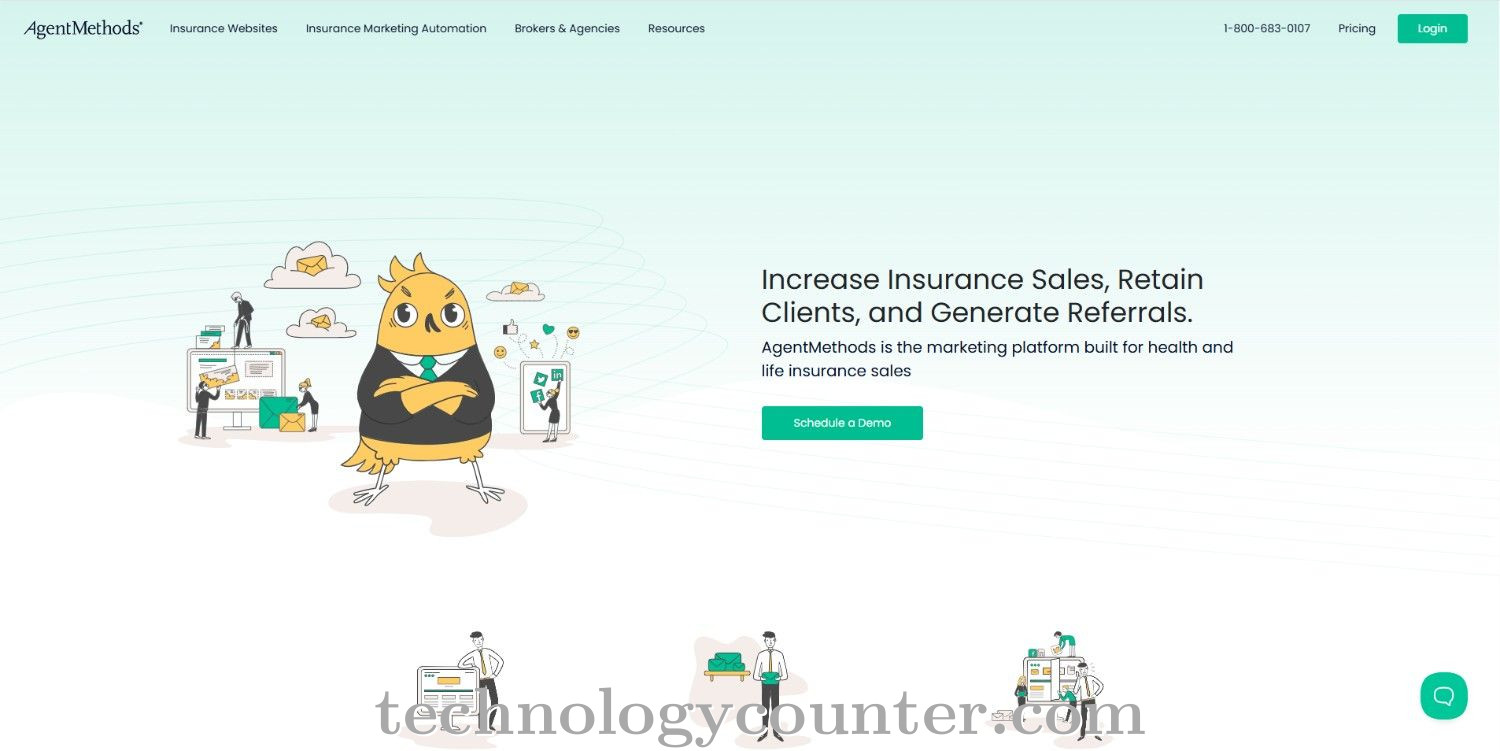 AgentMethods Website Builder Screenshots