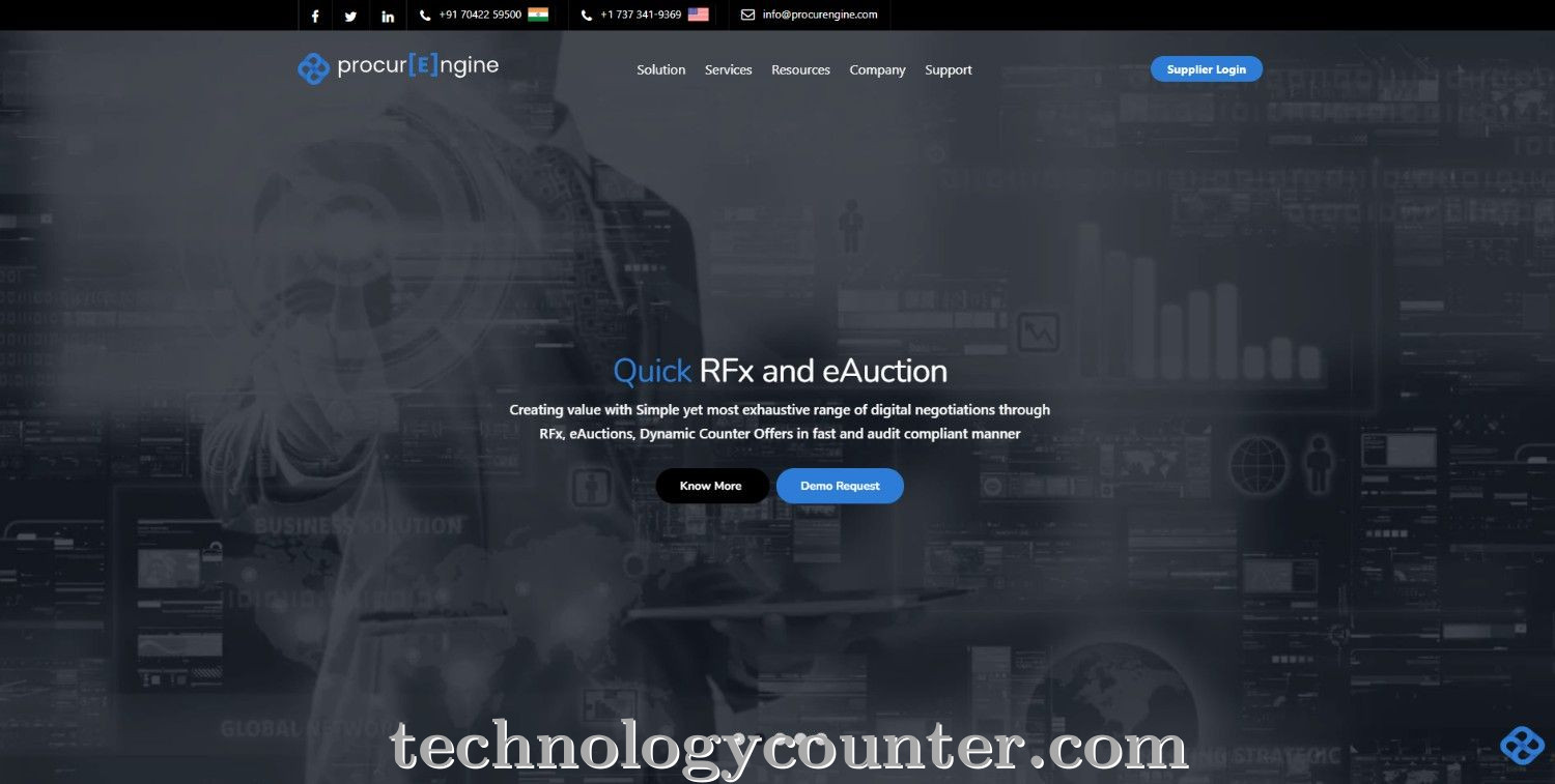 procurEngine Screenshots