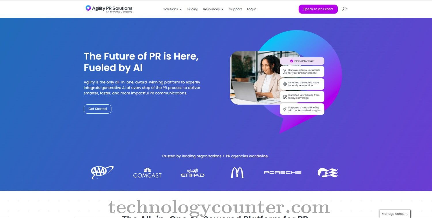 Agility PR Screenshots