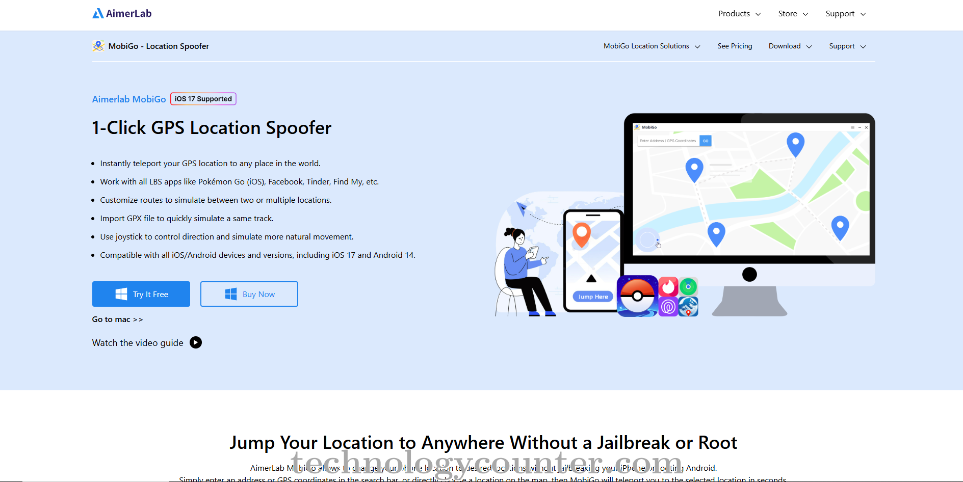 AimerLab MobiGo Screenshots