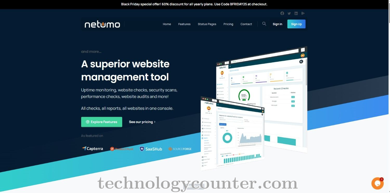 Netumo Screenshots