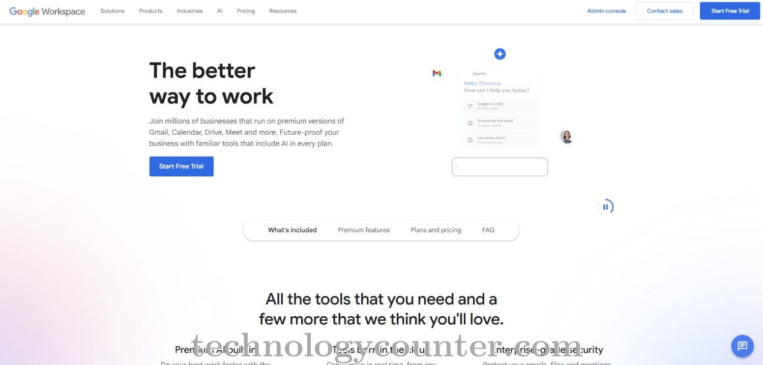 Google Workspace Screenshots