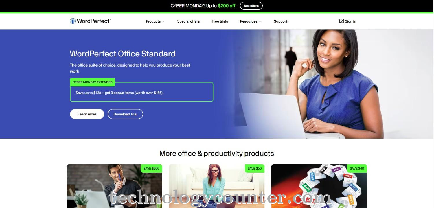 WordPerfect Office Screenshots