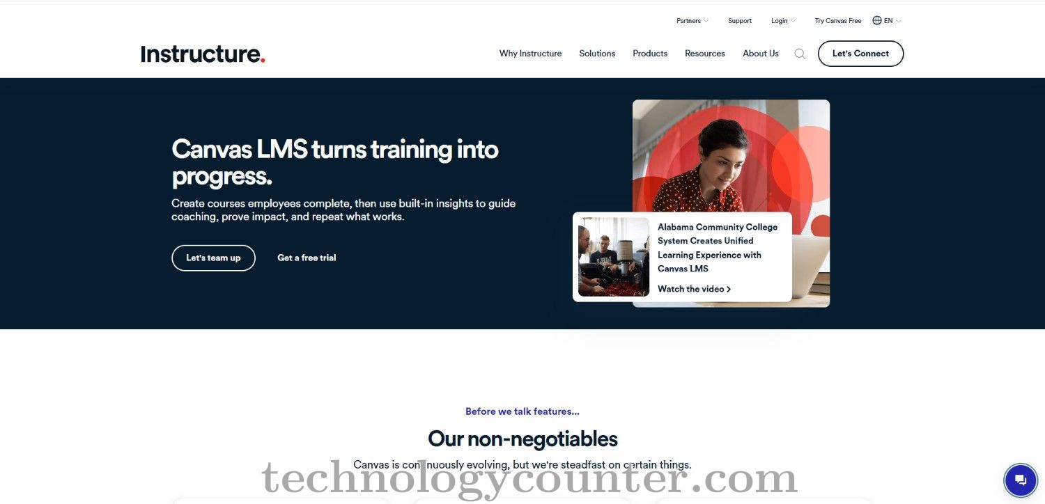 Canvas LMS Screenshots