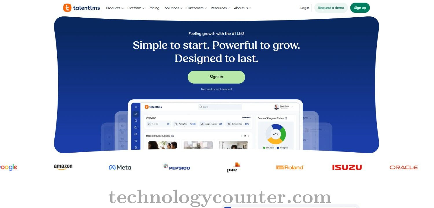 TalentLMS Screenshots