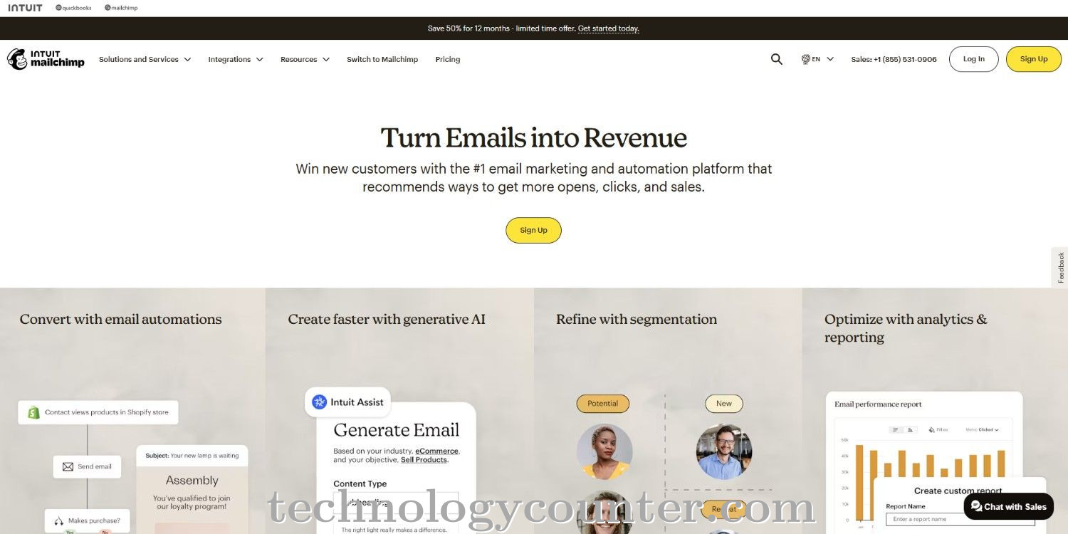 MailChimp Screenshots