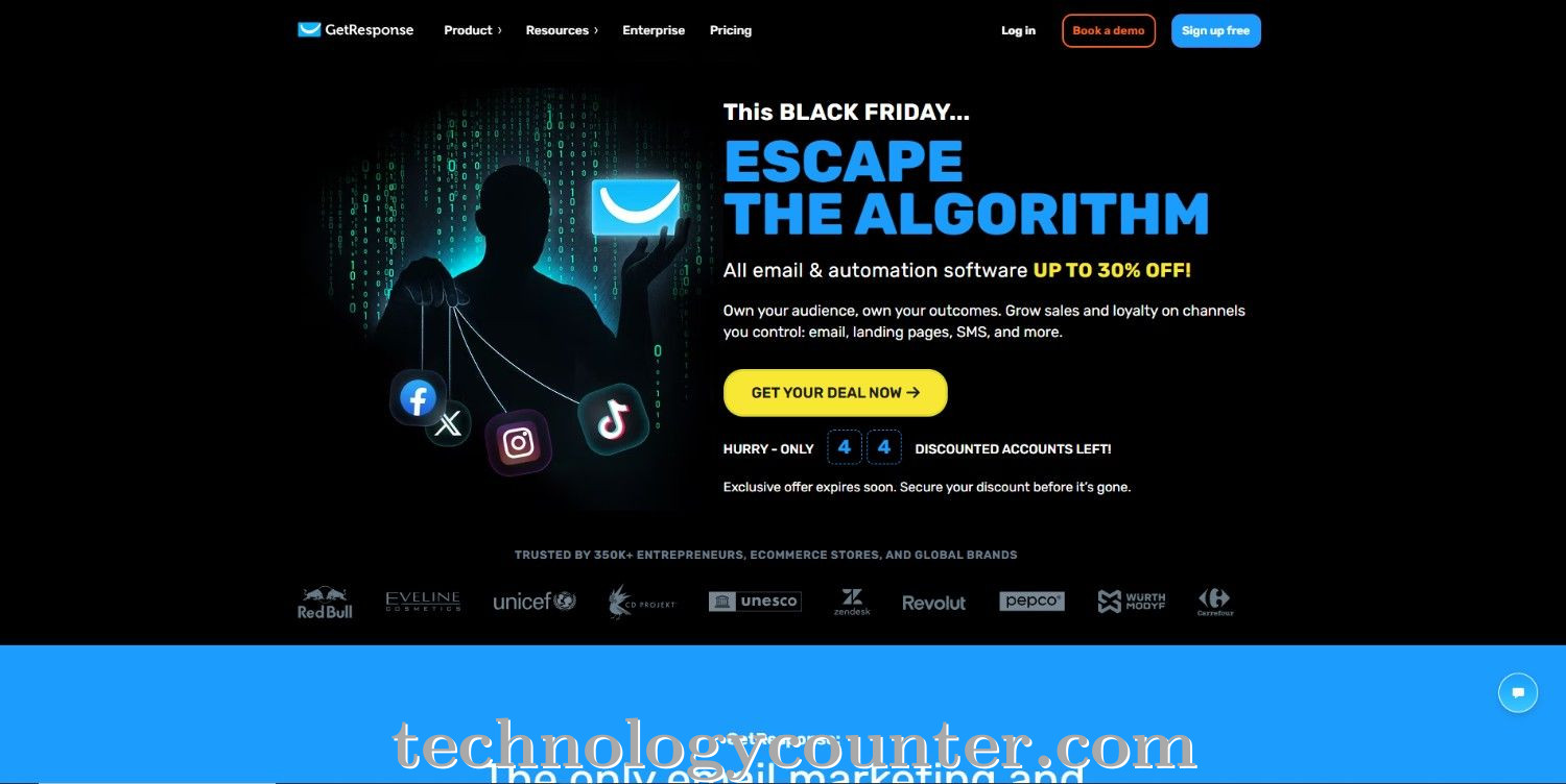 GetResponse Screenshots